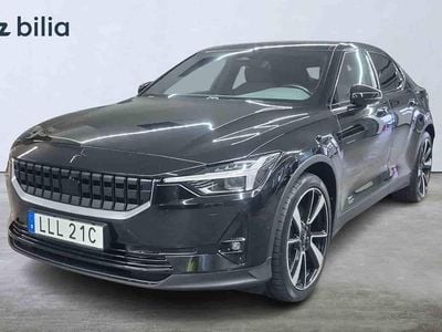 Begagnad Polestar 2 Long Range Dual motor 309 kW (421 HK) 2021 Svart Halvkombi
