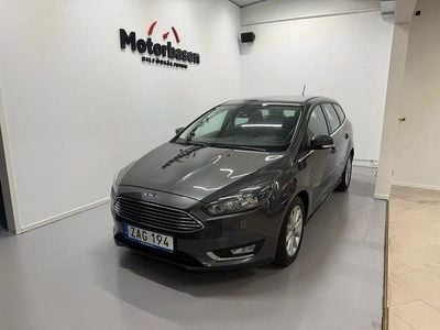 Begagnad Ford Focus Titanium 101 HK (74 kW) 2017 Grå Kombi