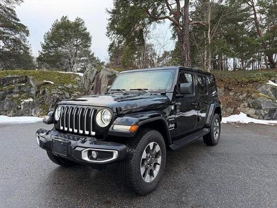 Svart Begagnad 2023 Jeep Wrangler Sahara SUV | 649 000 kr