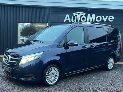 Blå Begagnad 2014 Mercedes V250 Minibuss | 289 900 kr (Lite dyr)