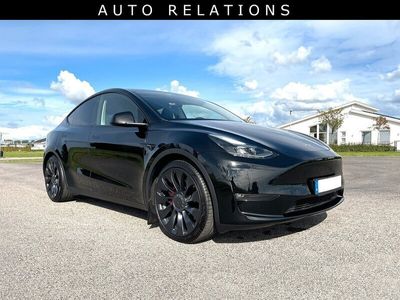 begagnad Tesla Model Y PERFORMANCE 535Hk MOMS/VAT DRAG SvSåld 1 Ägare