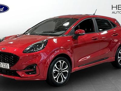Röd Begagnad 2022 Ford Puma ST-Line SUV | 209 900 kr (Marknadspris)