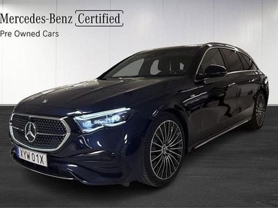 Blå Begagnad 2025 Mercedes E300 AMG Kombi | 699 900 kr