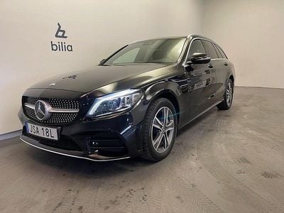 Begagnad Mercedes C220 AMG 194 HK (142 kW) 2019 Svart Kombi