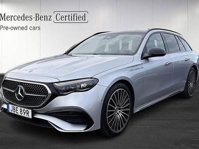 Silver Begagnad 2024 Mercedes E300 AMG Line Premium Kombi | 719 000 kr