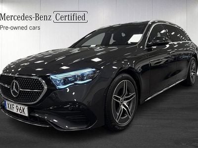 Grå Begagnad 2025 Mercedes E300 AMG Kombi | 669 000 kr (Marknadspris)