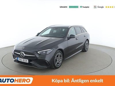 Grå Begagnad 2023 Mercedes C300e AMG line Kombi | 458 000 kr (Marknadspris)
