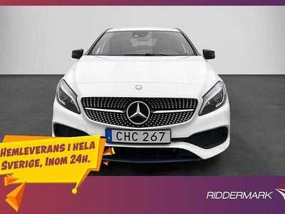 Vit Begagnad 2017 Mercedes A180 | 199 900 kr