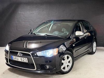 Svart Begagnad 2008 Mitsubishi Lancer Sportback Inform Halvkombi | 34 900 kr (Marknadspris)