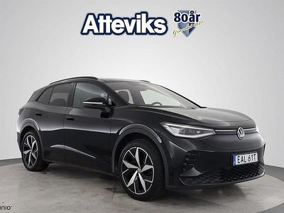 Svart Begagnad 2022 VW ID.4 GTX SUV | 349 800 kr (Marknadspris)