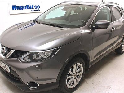 Grå Begagnad 2015 Nissan Qashqai Tekna SUV | 139 500 kr (Dyr)