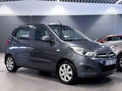 Mörkgrå Begagnad 2010 Hyundai i10 Premium Halvkombi | 39 900 kr (Marknadspris)