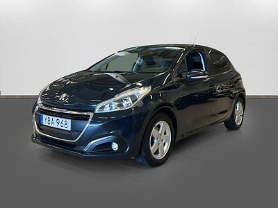 Begagnad Peugeot 208 82 HK (60 kW) 2015 Mgrå Halvkombi
