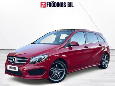 Begagnad Mercedes B200 AMG 136 HK (100 kW) 2014 Röd Minibuss