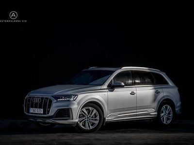 Begagnad Audi Q7 S-Line 286 HK (210 kW) 2020 Silver SUV