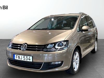 begagnad VW Sharan 2.0 TDI Panorama Drag 7-Sits 150hk