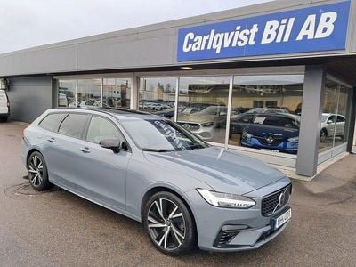 Thunder grey metallic Begagnad 2022 Volvo V90 R-Design Kombi | 349 000 kr
