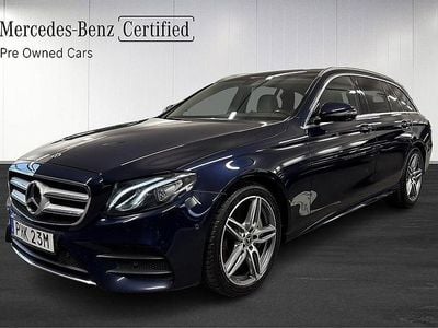 Blå Begagnad 2020 Mercedes E450 AMG Kombi | 439 900 kr
