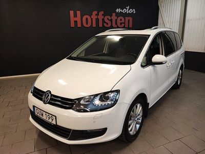 begagnad VW Sharan 2.0 TDI Premium Euro 5 Dragkrok Panorama