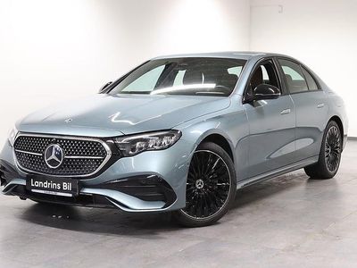 Grön (verdesilver metallic) Begagnad 2024 Mercedes E300 AMG line Sedan | 729 000 kr (Dyr)