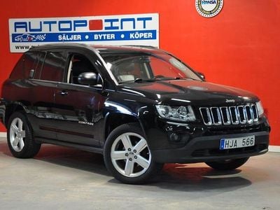 Begagnad Jeep Compass 157 HK (115 kW) 2012 Svart SUV