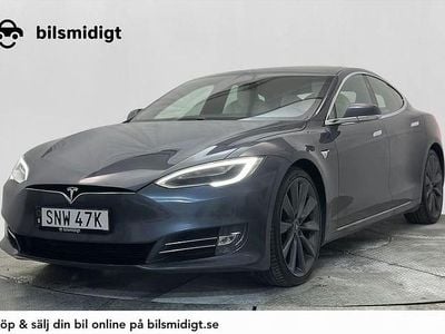 Begagnad Tesla Model S Performance 560 kW (762 HK) 2020 Grå Halvkombi