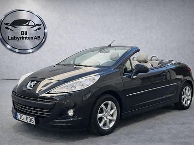 Svart Begagnad 2011 Peugeot 207 CC Cab | 44 900 kr (Marknadspris)