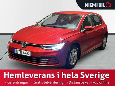 Röd Begagnad 2021 VW Golf VII Halvkombi | 179 900 kr (Marknadspris)
