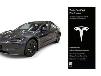 Grå Begagnad 2024 Tesla Model 3 Standard Range Sedan | 401 000 kr (Dyr)