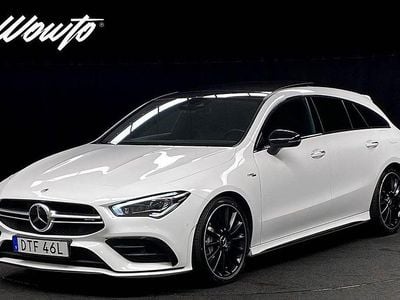 Begagnad Mercedes CLA35 AMG Shooting Brake AMG 2021 Vit Kombi