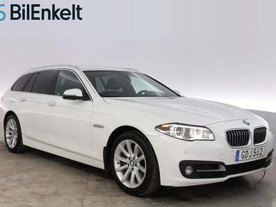 Vit Begagnad 2014 BMW 530 Kombi | 183 900 kr