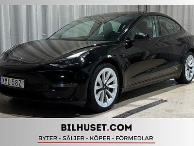 Svart Begagnad 2022 Tesla Model 3 Long Range AWD Sedan | 339 000 kr (Marknadspris)