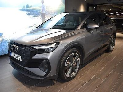 Grå Begagnad 2022 Audi Q4 e-tron S-Line SUV | 399 000 kr (Dyr)