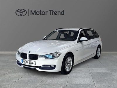 Begagnad BMW 320 Sport Line 186 HK (136 kW) 2015 Vit Kombi