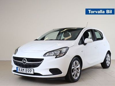 begagnad Opel Corsa 5-dörrar 1.4 Automat Rattvärme Vinterhjul 2019, Halvkombi