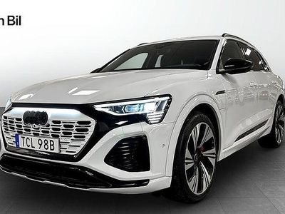 Vit Begagnad 2023 Audi Q8 e-tron S-Line SUV | 739 000 kr