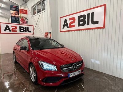 Röd Begagnad 2019 Mercedes CLA180 Shooting Brake AMG Kombi | 219 900 kr (Marknadspris)