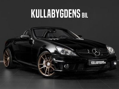 Svart Begagnad 2009 Mercedes SLK55 AMG AMG Cab | 399 000 kr
