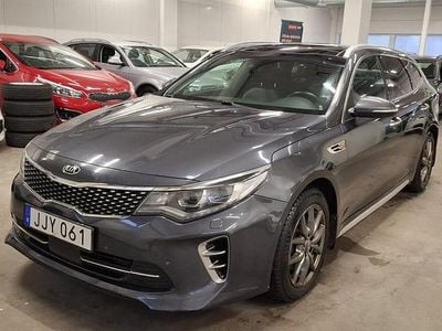Begagnad Kia Optima GT-Line 141 HK (103 kW) 2017 Grå Kombi