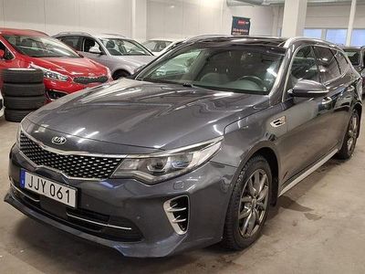 Grå Begagnad 2017 Kia Optima GT-Line Kombi | 140 000 kr (Bra pris)