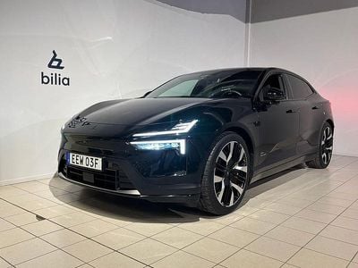 Svart Begagnad 2024 Polestar 4 Long Range Dual motor SUV | 699 900 kr (Marknadspris)