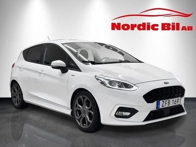 Vit Begagnad 2018 Ford Fiesta ST-Line Halvkombi | 109 900 kr (Lite dyr)