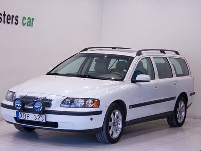 begagnad Volvo V70 2.4 Automat Drag Taklucka Ny Besikt 7-Sits 170hk