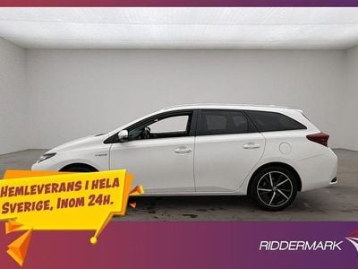 Vit Begagnad 2017 Toyota Auris Hybrid Kombi | 164 800 kr (Marknadspris)