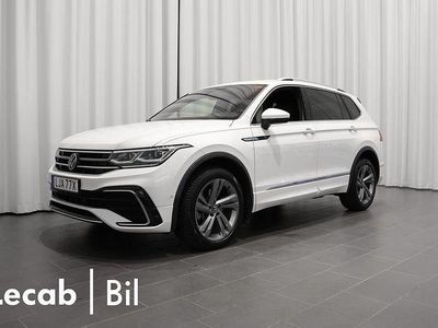 Begagnad VW Tiguan Allspace R-line 193 HK (141 kW) 2024 Vit (pure white) SUV