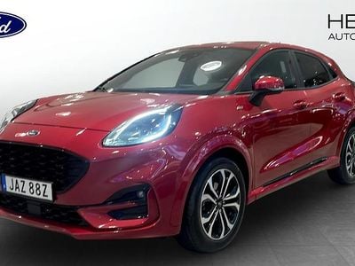 Röd Begagnad 2022 Ford Puma ST-Line SUV | 209 000 kr (Marknadspris)