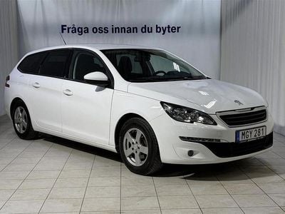 Begagnad Peugeot 308 SW Active 110 HK (80 kW) 2015 Vit Kombi
