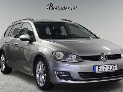 Silver Begagnad 2014 VW Golf VII R-line Kombi | 119 800 kr (Marknadspris)