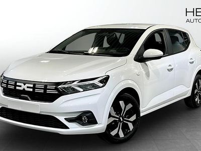 Vit Ny 2025 Dacia Sandero Expression Halvkombi | 219 900 kr (Marknadspris)
