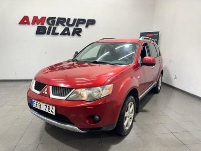 Röd Begagnad 2007 Mitsubishi Outlander SUV | 39 900 kr (Bra pris)